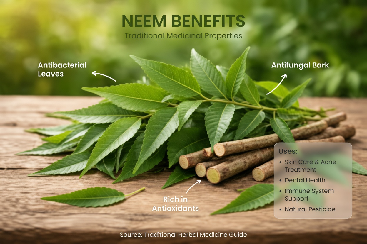 Neem Leaves for Better Health: Benefits, Practical Uses, and Safe Ways to Incorporate Them Naturally