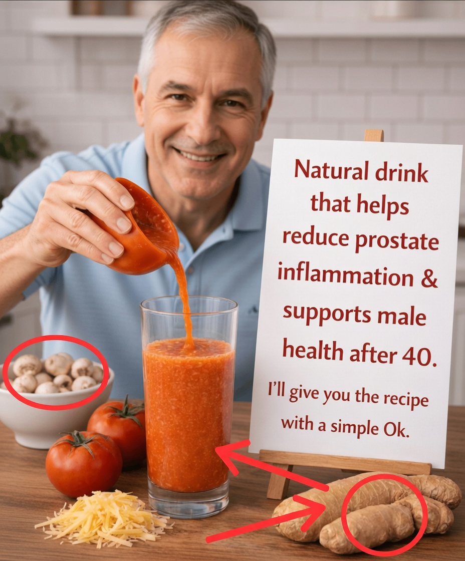 Tomato, Garlic and Lemon Juice: A Natural Drink Many Men Over 40 Are Curious About