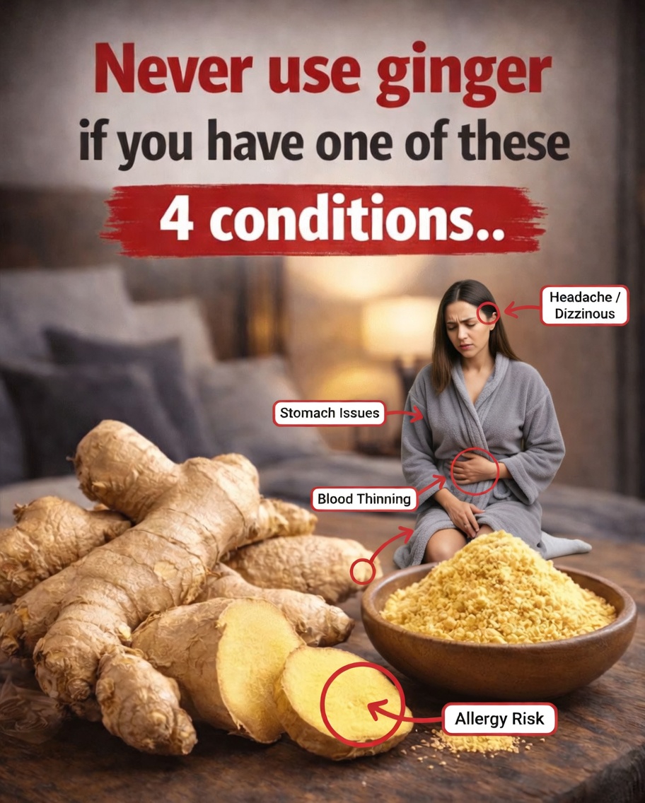 Avoid Ginger If You Have These 6 Health Conditions: Here’s Why You Should Be Careful