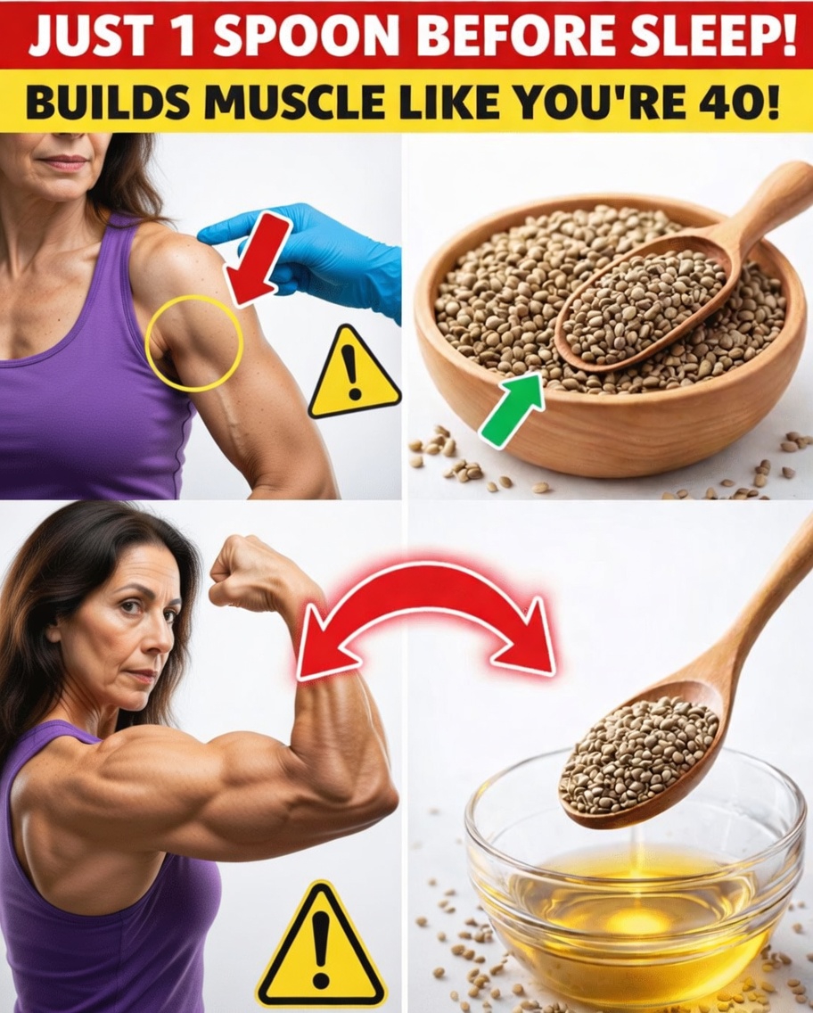 Build Muscle After 70: THIS SEED Works Better Than Eggs! 6 Proven Powerhouses