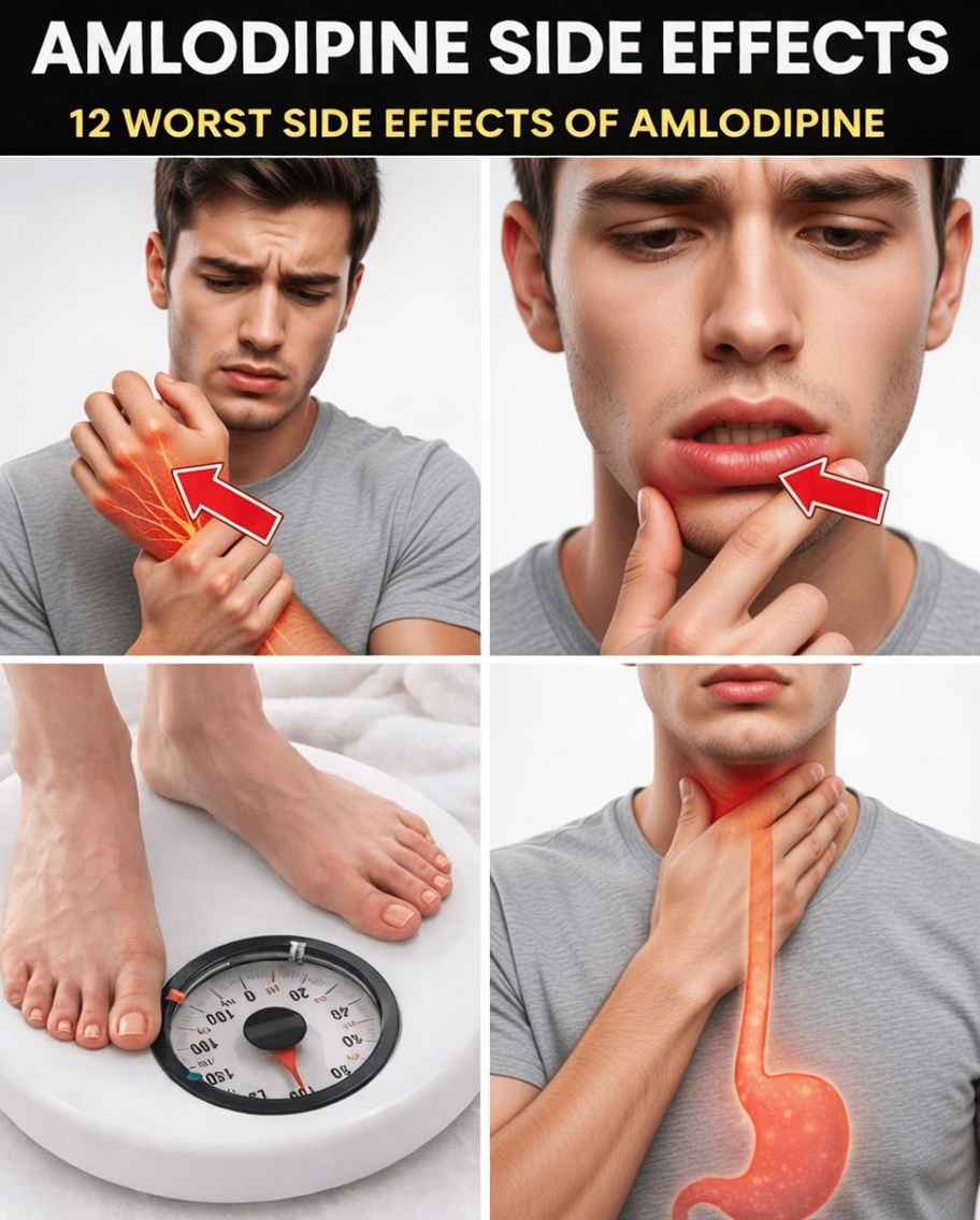 12 Side Effects of Amlodipine You Should Know About (And When to Talk to Your Doctor)