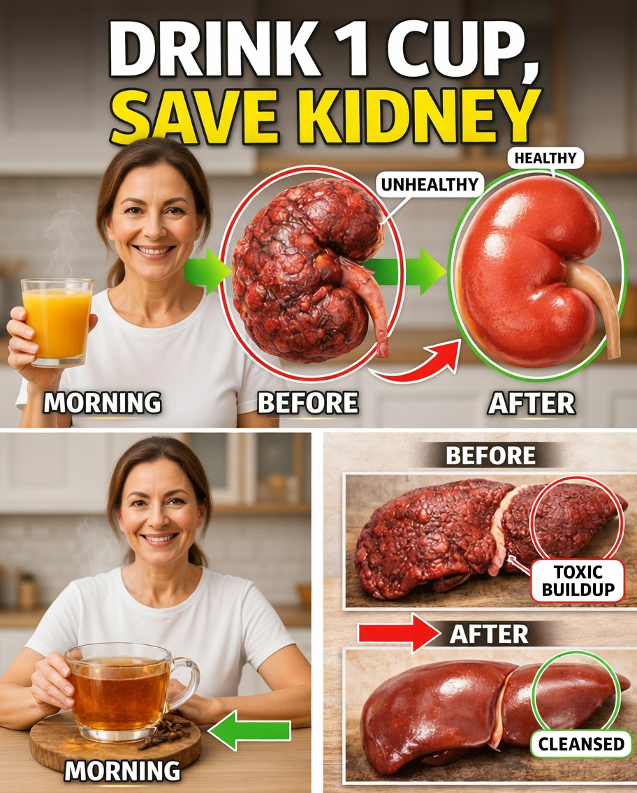 11 Bedtime Drinks That Help LOWER Creatinine & Repair Your Kidneys Overnight (Starting Tonight!)