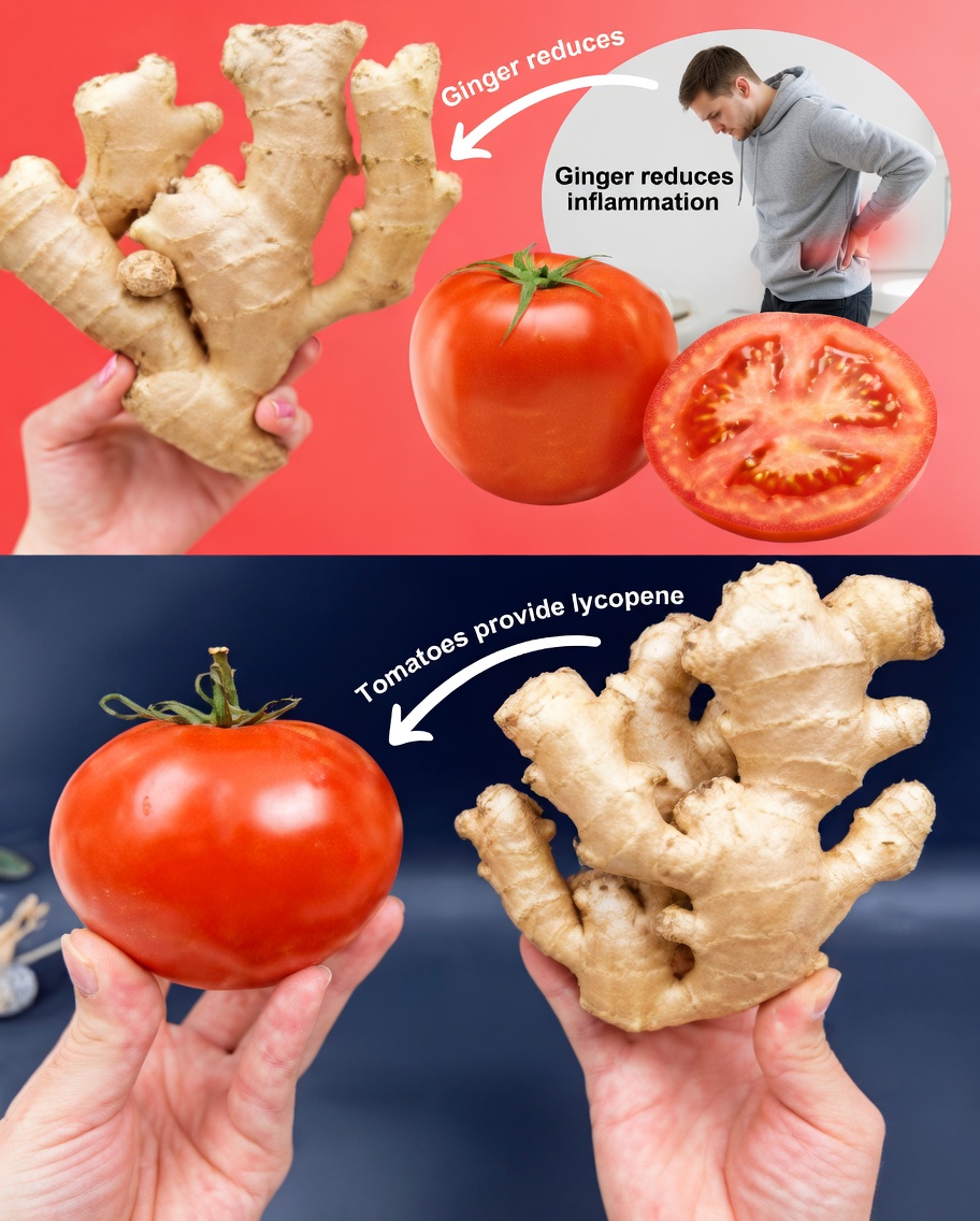 All-Natural Energy Tonic: Stay Strong for 8 Hours Straight with This Ginger & Tomato Boost
