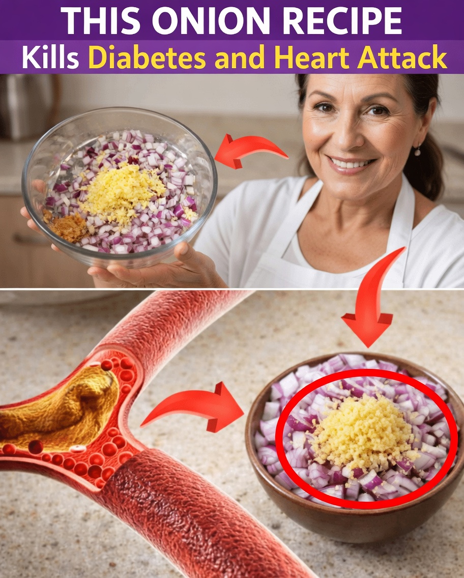 The Red Onion Recipe That May Help Balance Blood Sugar Instantly