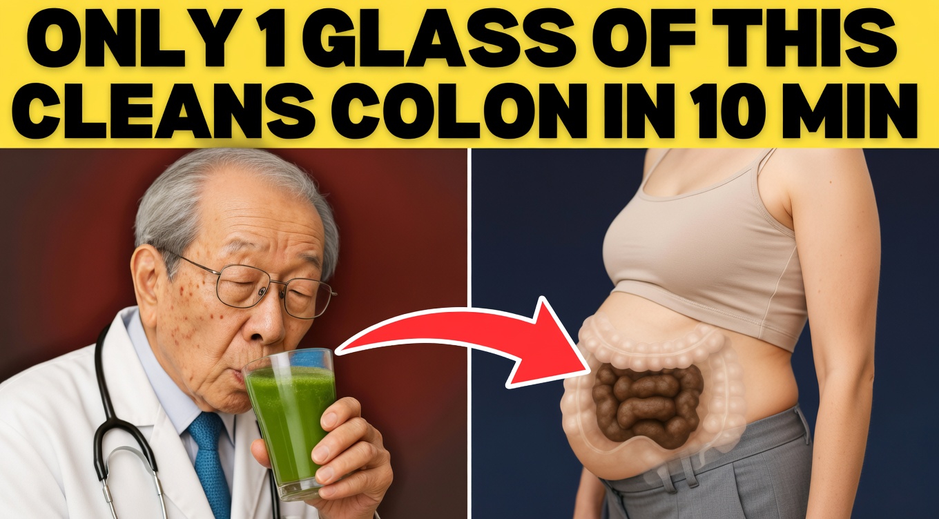 Japan’s Oldest Doctor Shares His Simple 1-Glass Morning Drink to Support Better Colon Health and Digestion Naturally