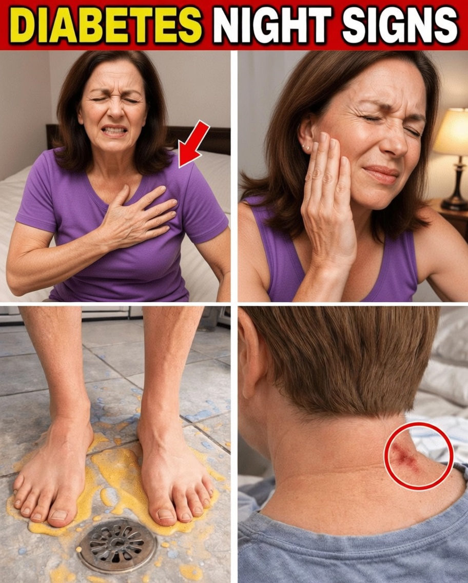 7 Signs of Diabetes at Night + The Deadly Mistake Before Bed & 8 Tips to Help Lower Blood Sugar at Night