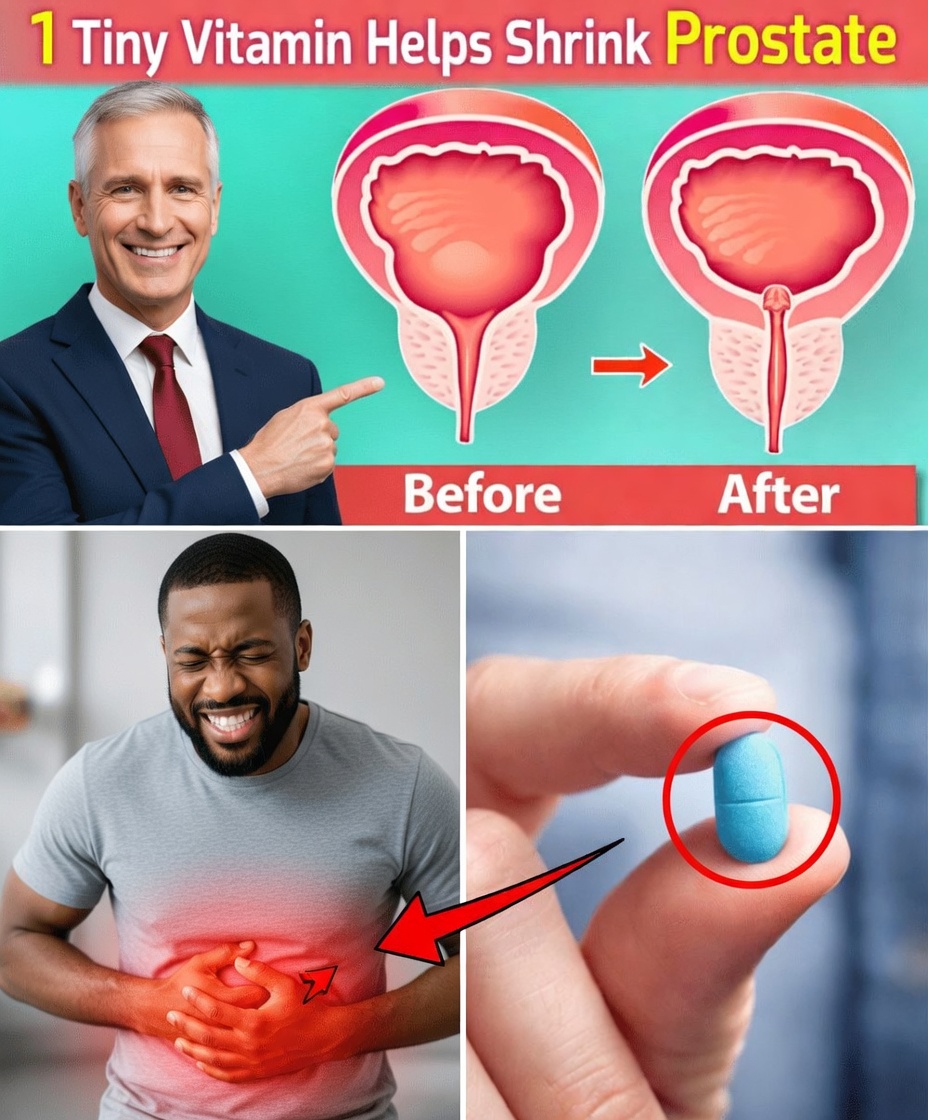 1 Tiny Vitamin Helps Shrink Prostate | Vitamin To Shrink Enlarged Prostate