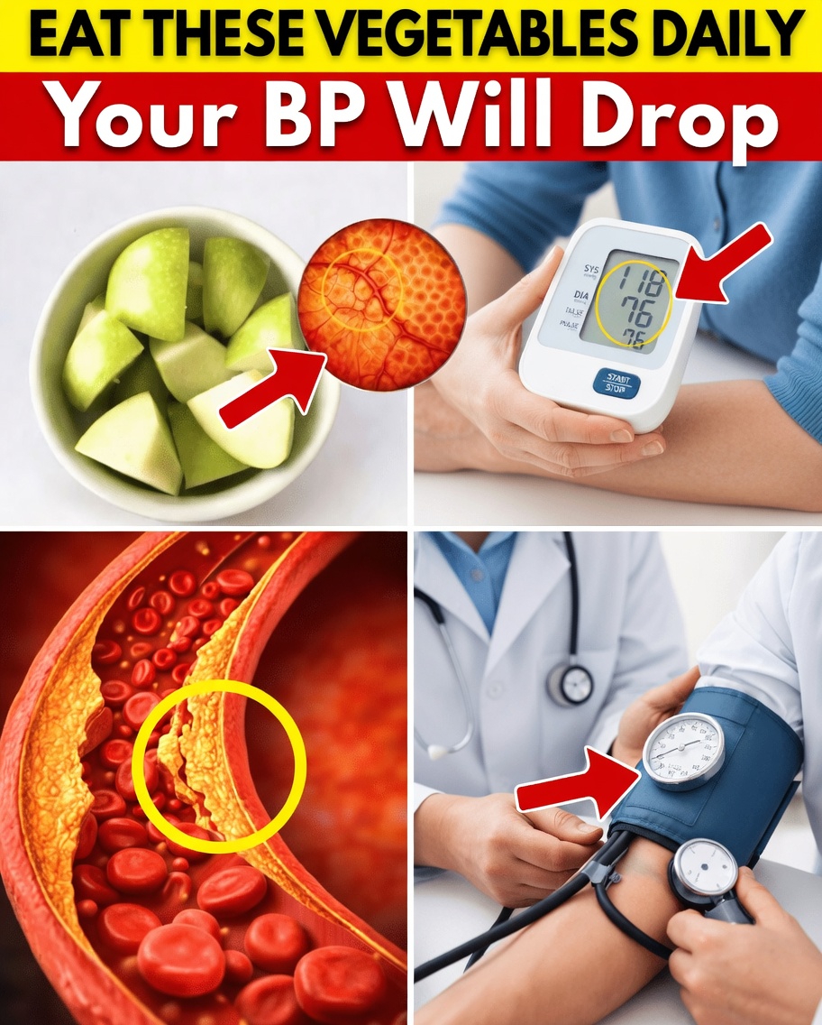 Top 5 Vegetables Every Senior Should Eat to LOWER Blood Pressure Naturally