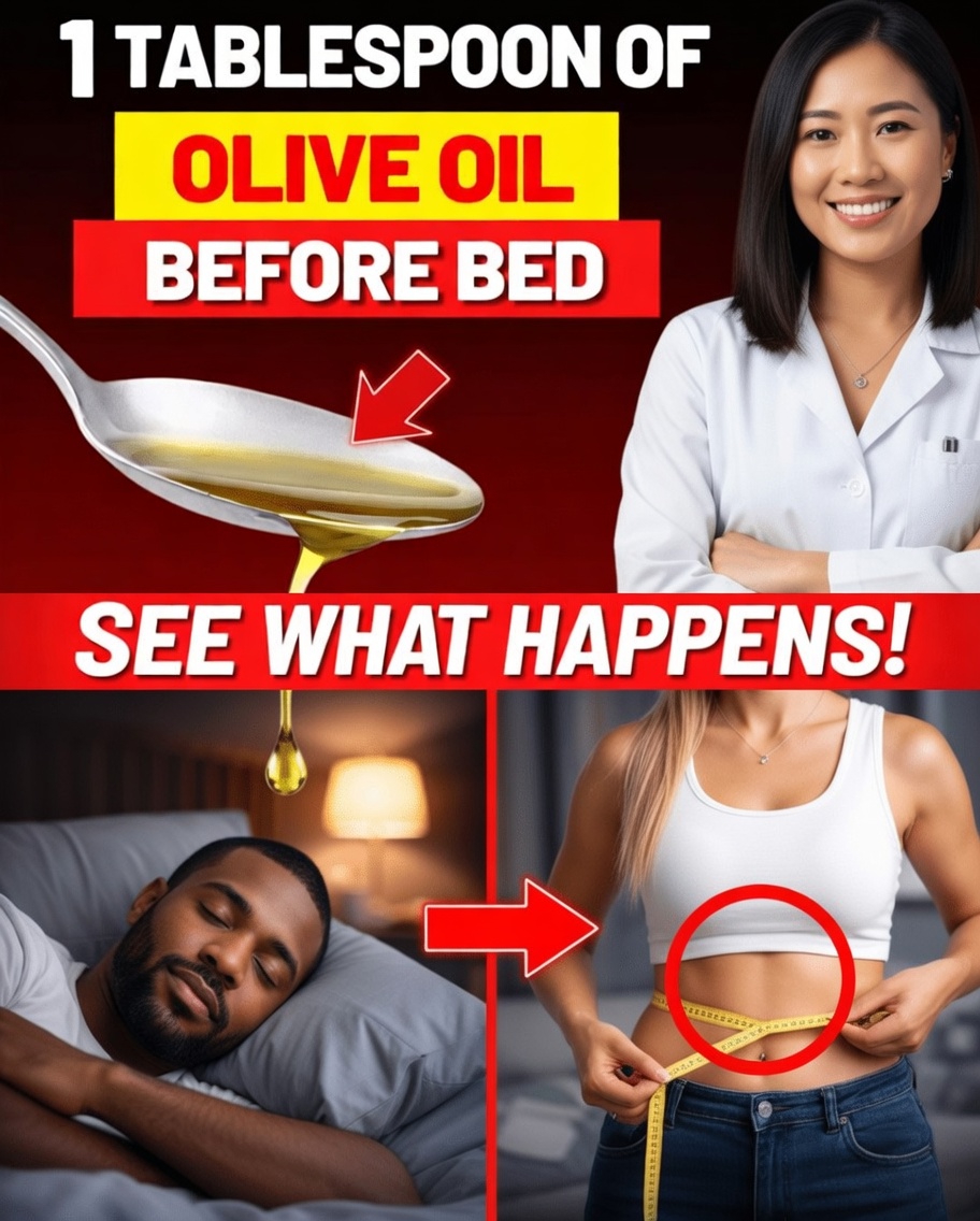 Have You Tried Taking 1 Tablespoon of Olive Oil Before Bed for Everyday Wellness?