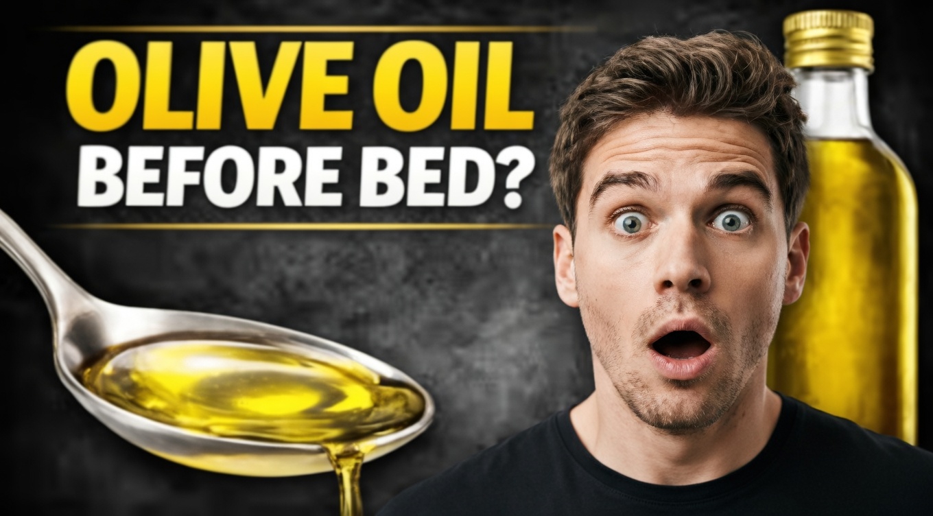 Have You Tried Taking 1 Tablespoon of Olive Oil Before Bed for Everyday Wellness?