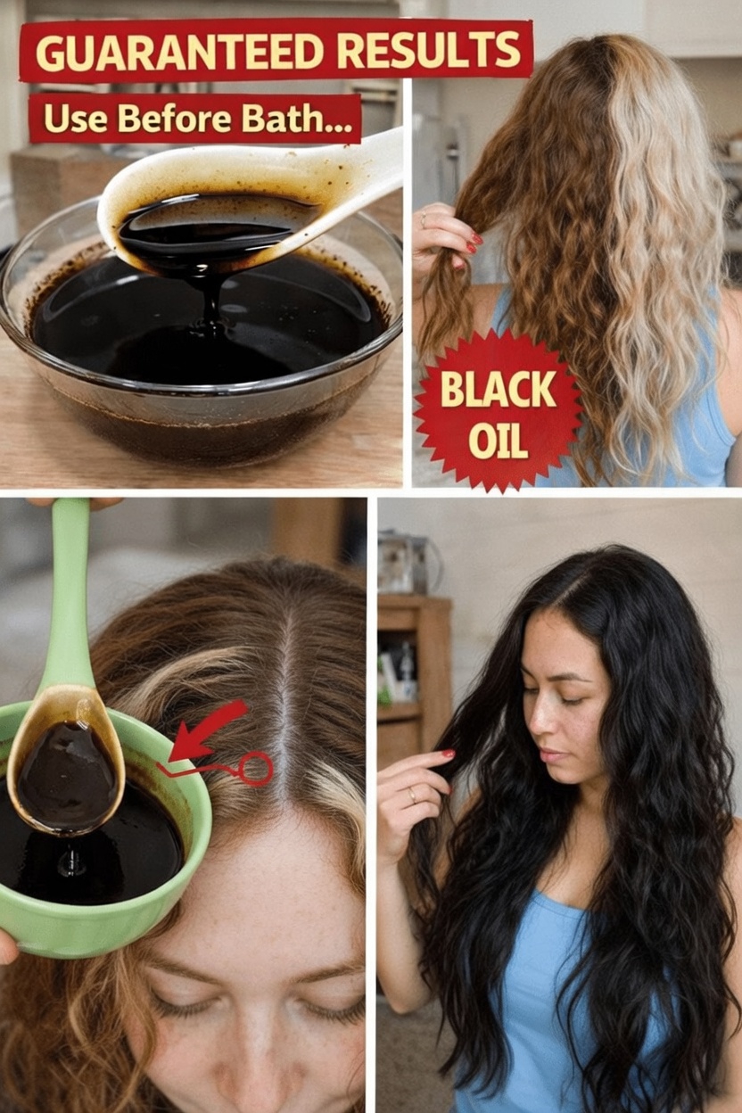 The 30-Minute Secret: How to Achieve Permanent Jet Black Hair Naturally at Home—Guaranteed