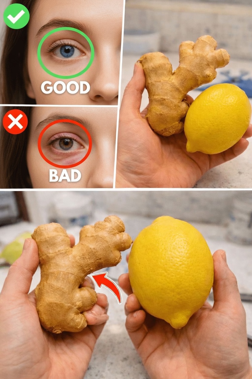 The Ancient Lemon-Ginger Drink That Supports Clearer, Sharper Vision as You Age