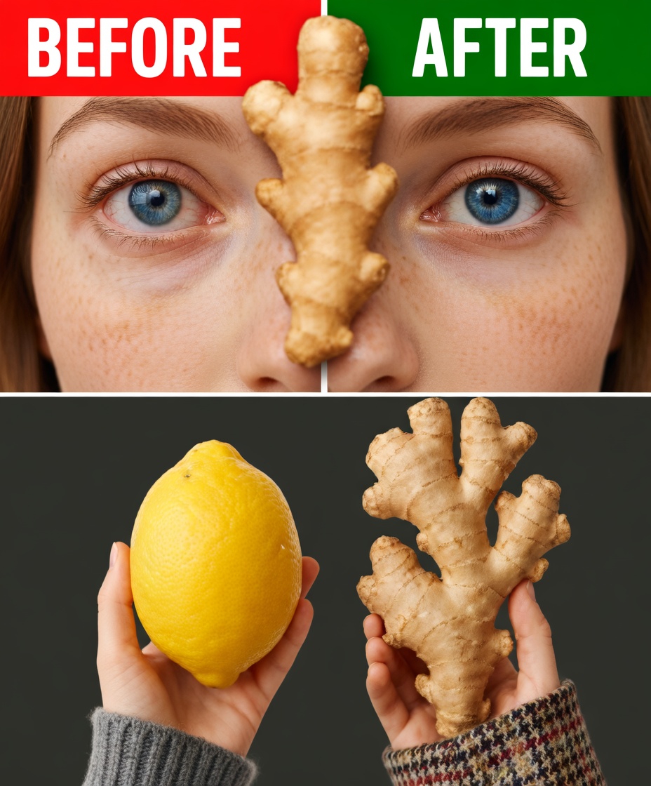 The Ancient Lemon-Ginger Drink That Supports Clearer, Sharper Vision as You Age