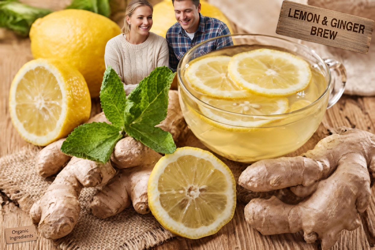 The Ancient Lemon-Ginger Drink That Supports Clearer, Sharper Vision as You Age