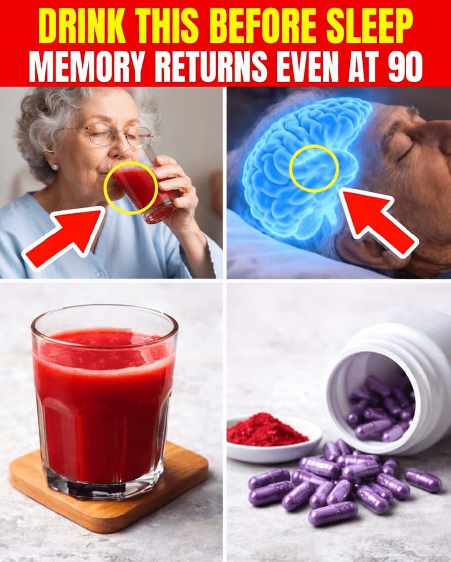 Top 5 Foods That Heal Brain Cells and Restore Memory While You Sleep