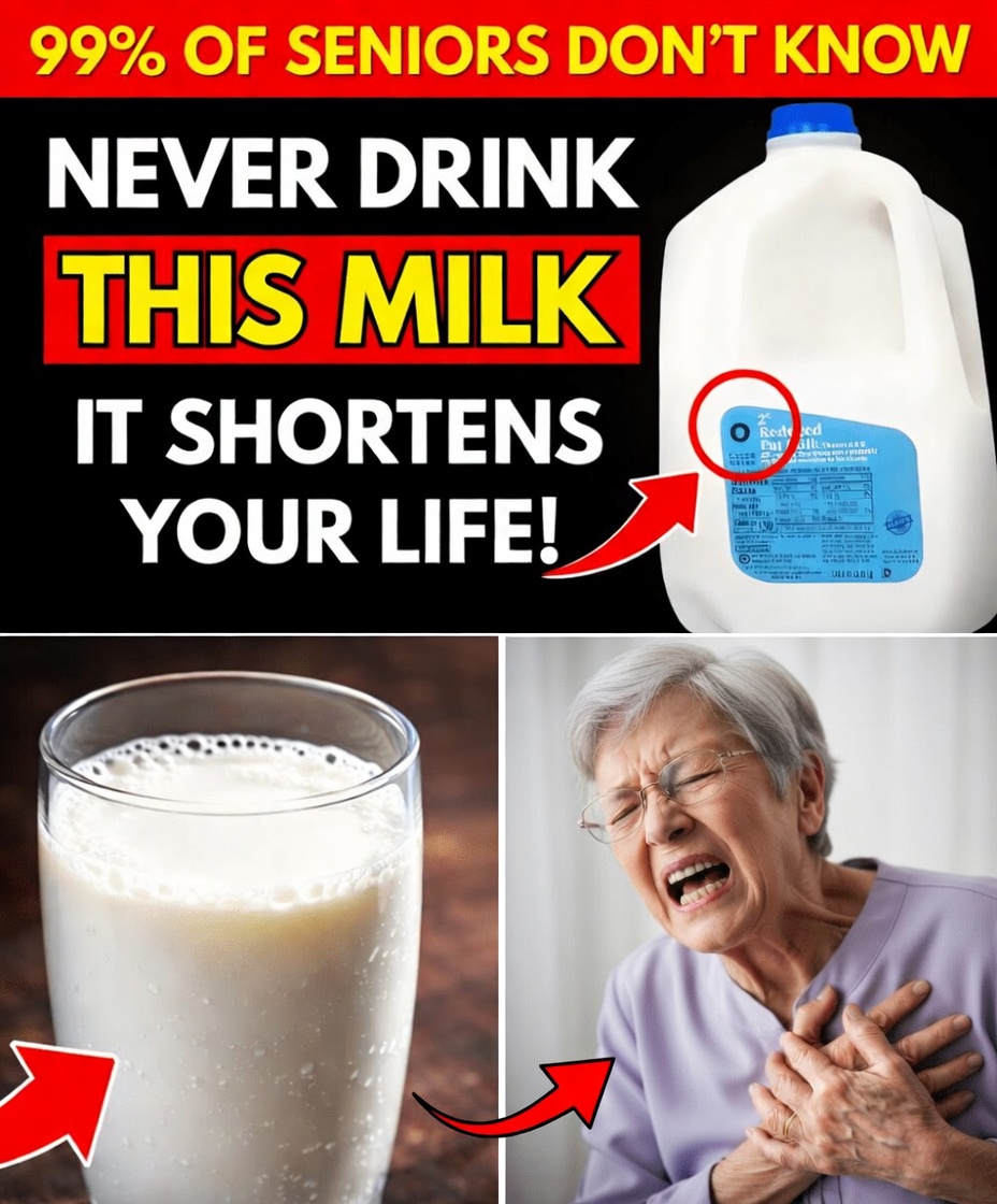 Doctors Are Warning: 4 WORST Milks That Harm Seniors Over 60 and 4 You MUST Drink Daily