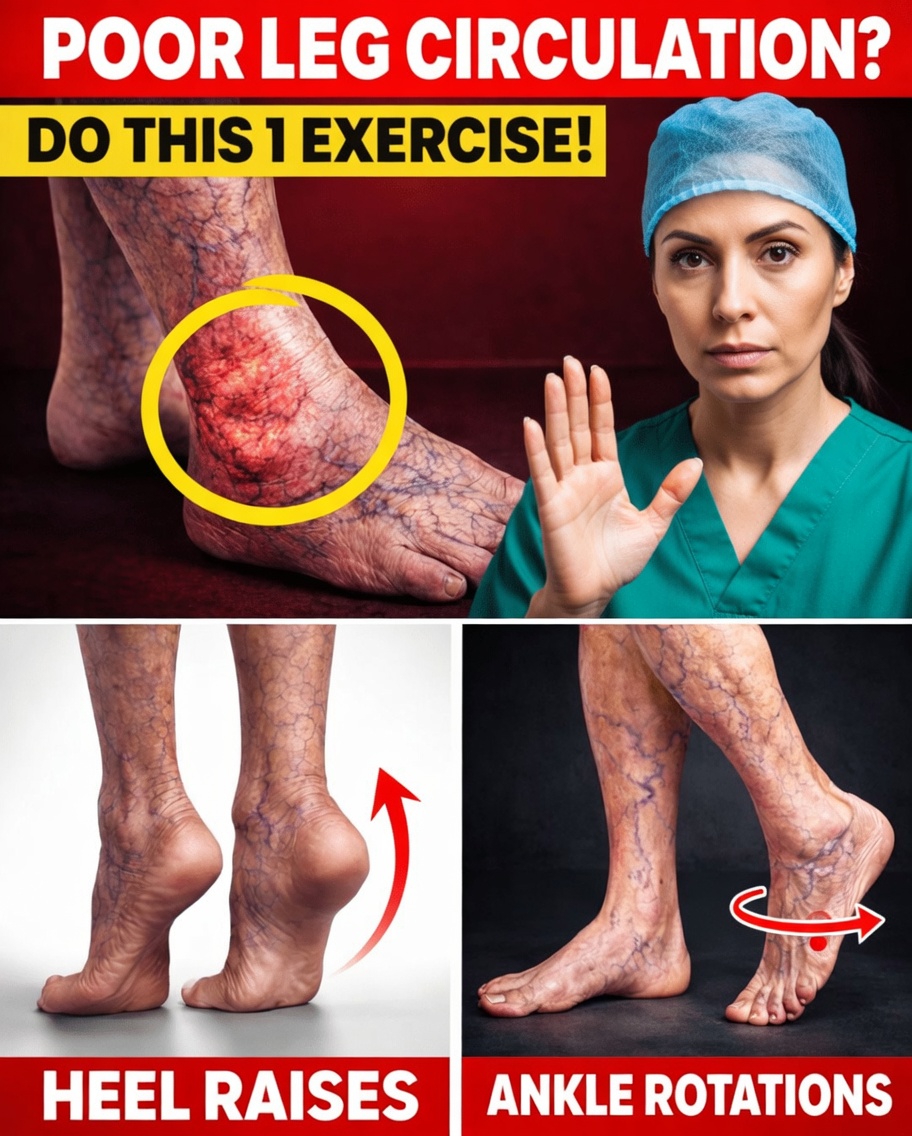 Surgeon REVEALS: Do THIS 1 Exercise for Poor Leg Circulation After 60