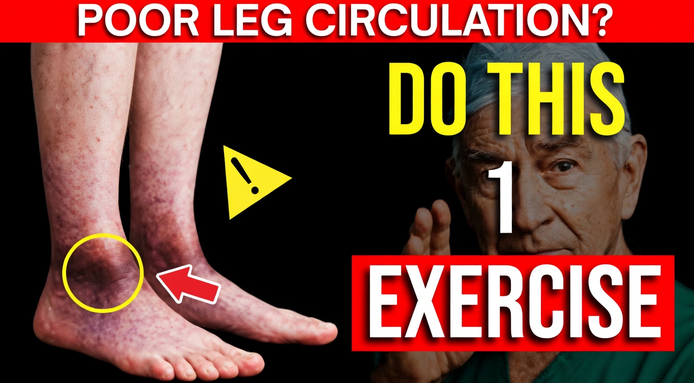 Surgeon REVEALS: Do THIS 1 Exercise for Poor Leg Circulation After 60