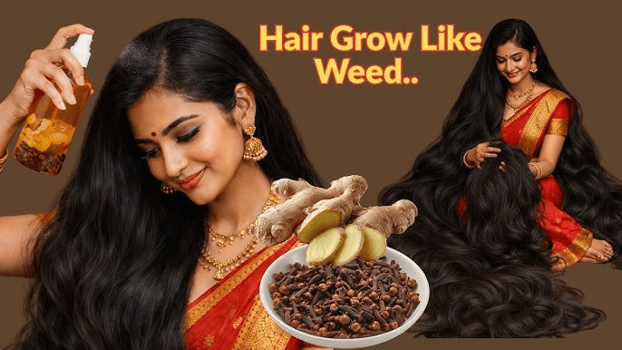 The Ancient Indian Secret: Cloves + Ginger – The Simple Mix That Could Accelerate Hair Growth and Fight Thinning