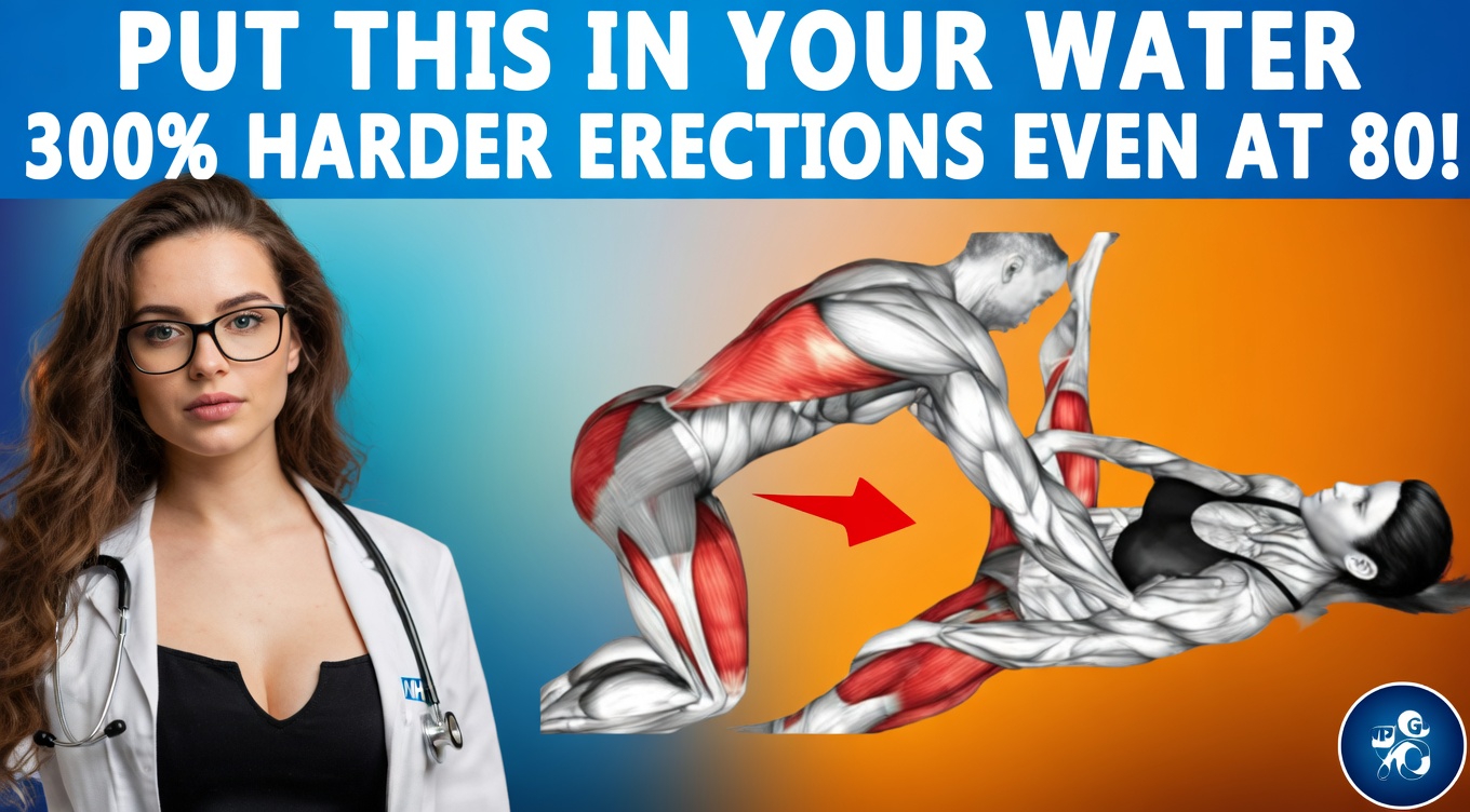 Men Over 50: STOP Drinking Plain Water! Add THIS for Max Nitric Oxide and Rock-Solid Circulation!