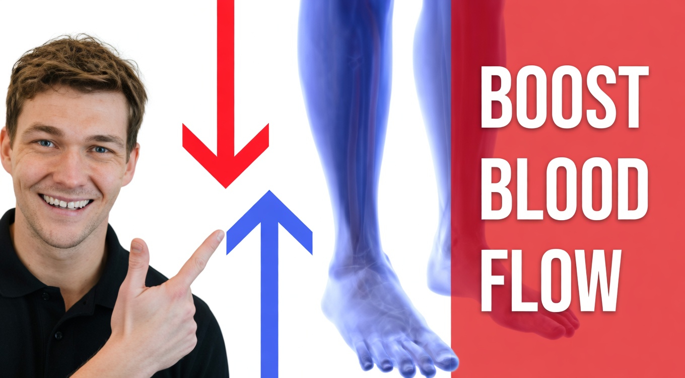 1 Simple Practice to Increase Blood Flow in Legs and Feet for Lighter Daily Steps