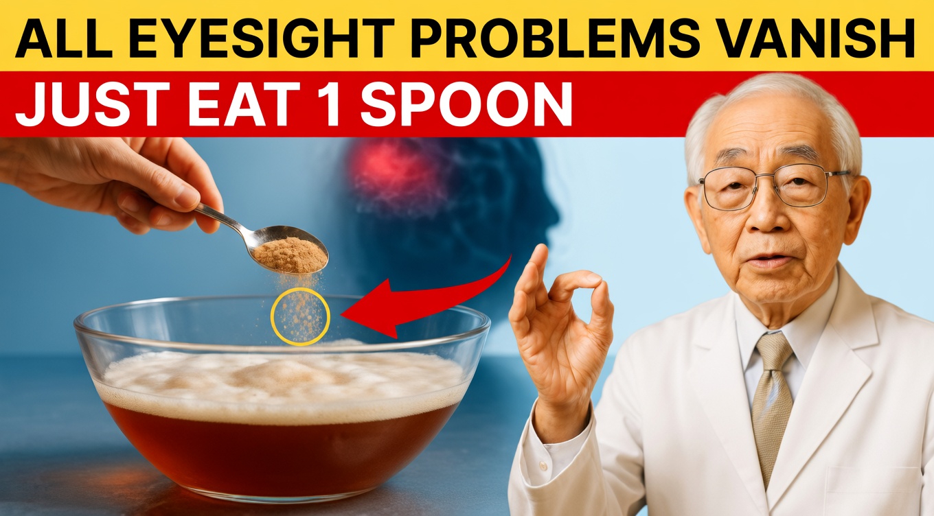 Improve EYESIGHT Instantly By Just Eating 1 Spoon Of This Powerful Food