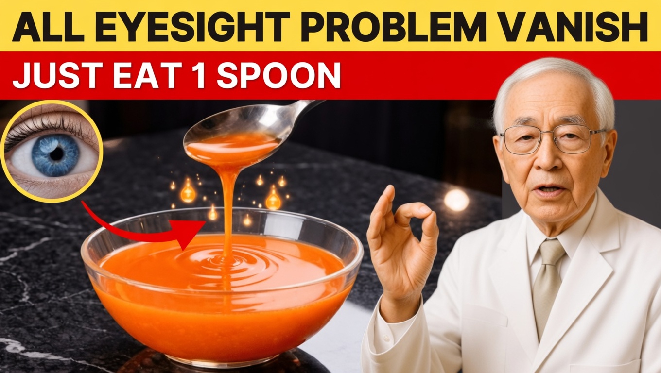 Improve EYESIGHT Instantly By Just Eating 1 Spoon Of This Powerful Food