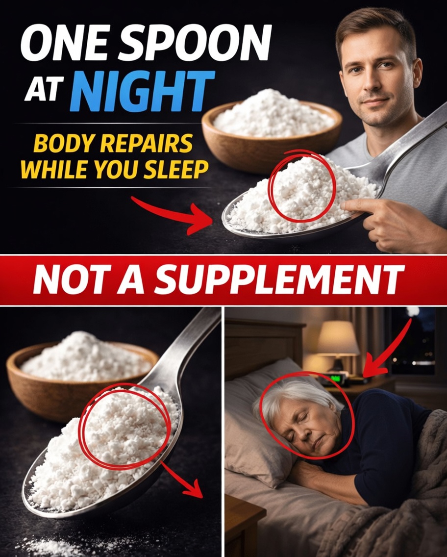 Over 50? Take 1 Teaspoon Before Bed and Your Body Starts Healing Overnight – What Science Suggests