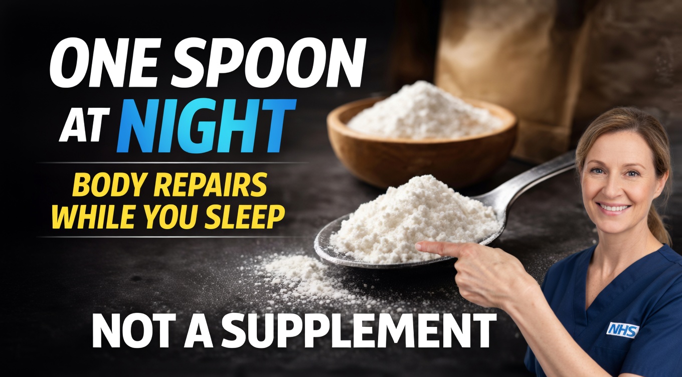 Over 50? Take 1 Teaspoon Before Bed and Your Body Starts Healing Overnight – What Science Suggests