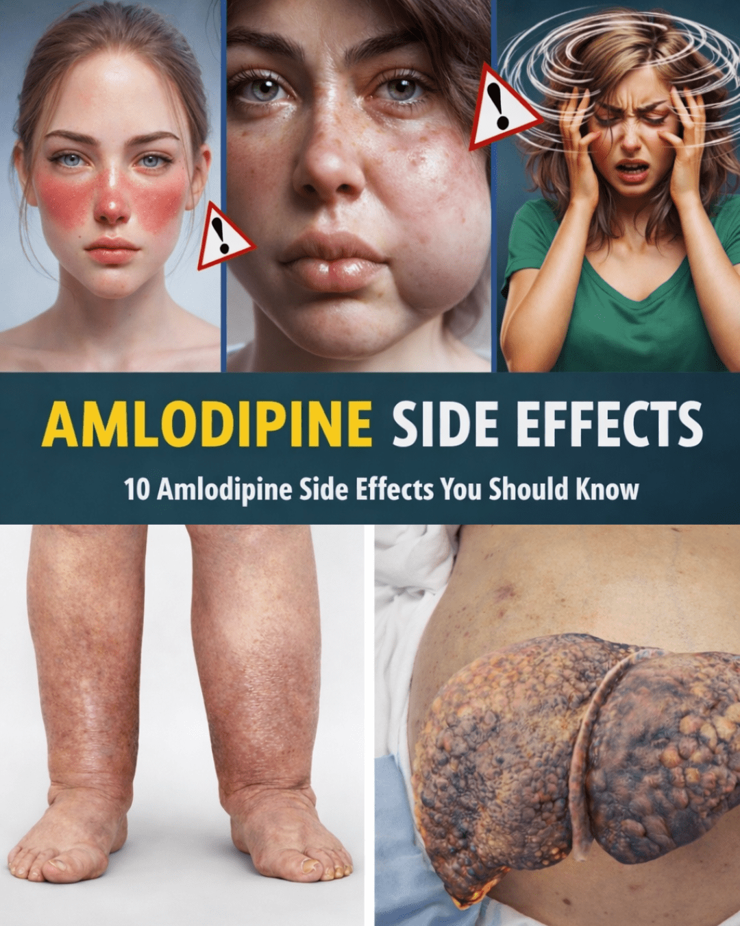 The 12 Most Common Amlodipine Side Effects and Why They Happen to So Many People