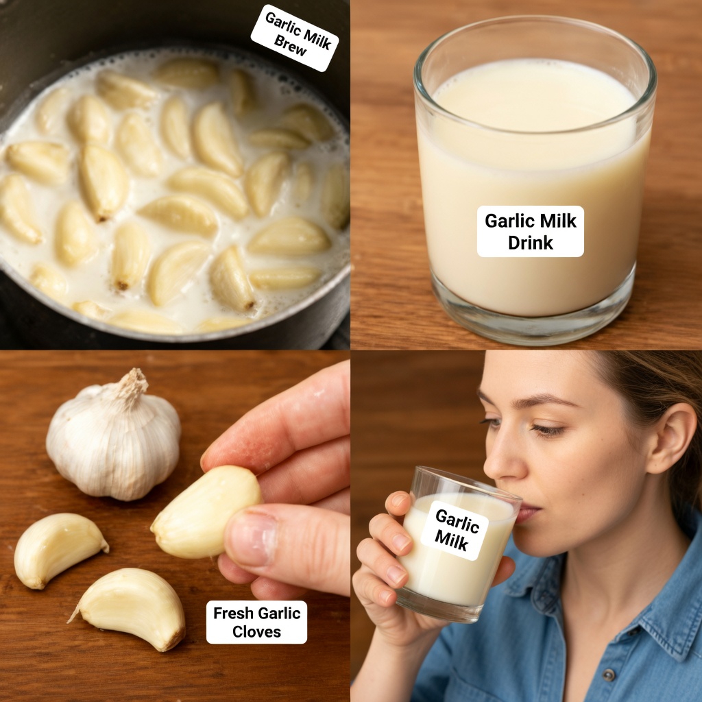 Boil garlic in milk and drink it all at once: Why you should start doing this
