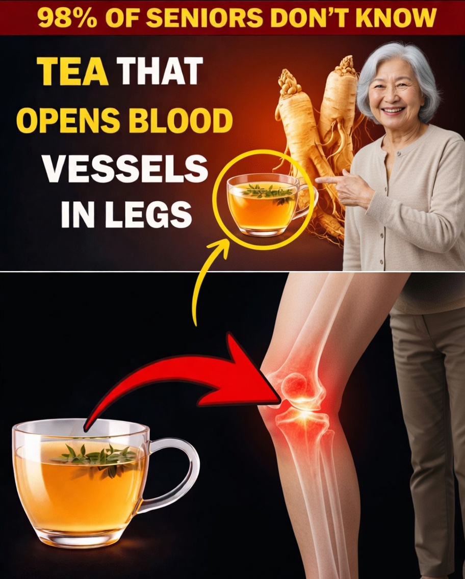 Over 60? These 3 Simple Teas Rebuild Leg Strength and Put Spring Back in Your Step