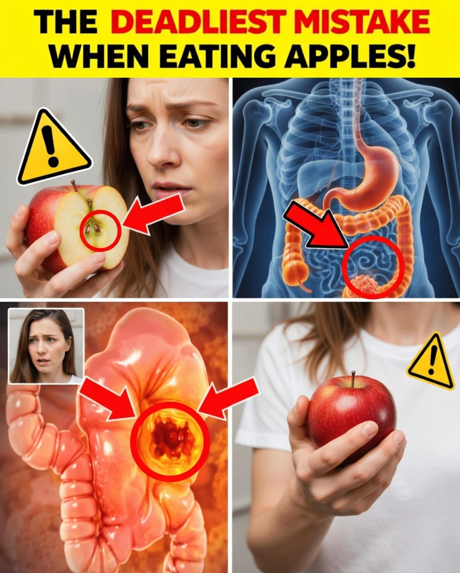 ALERT! You’re Making These 9 Apple-Eating Mistakes That Could Harm Your Health!