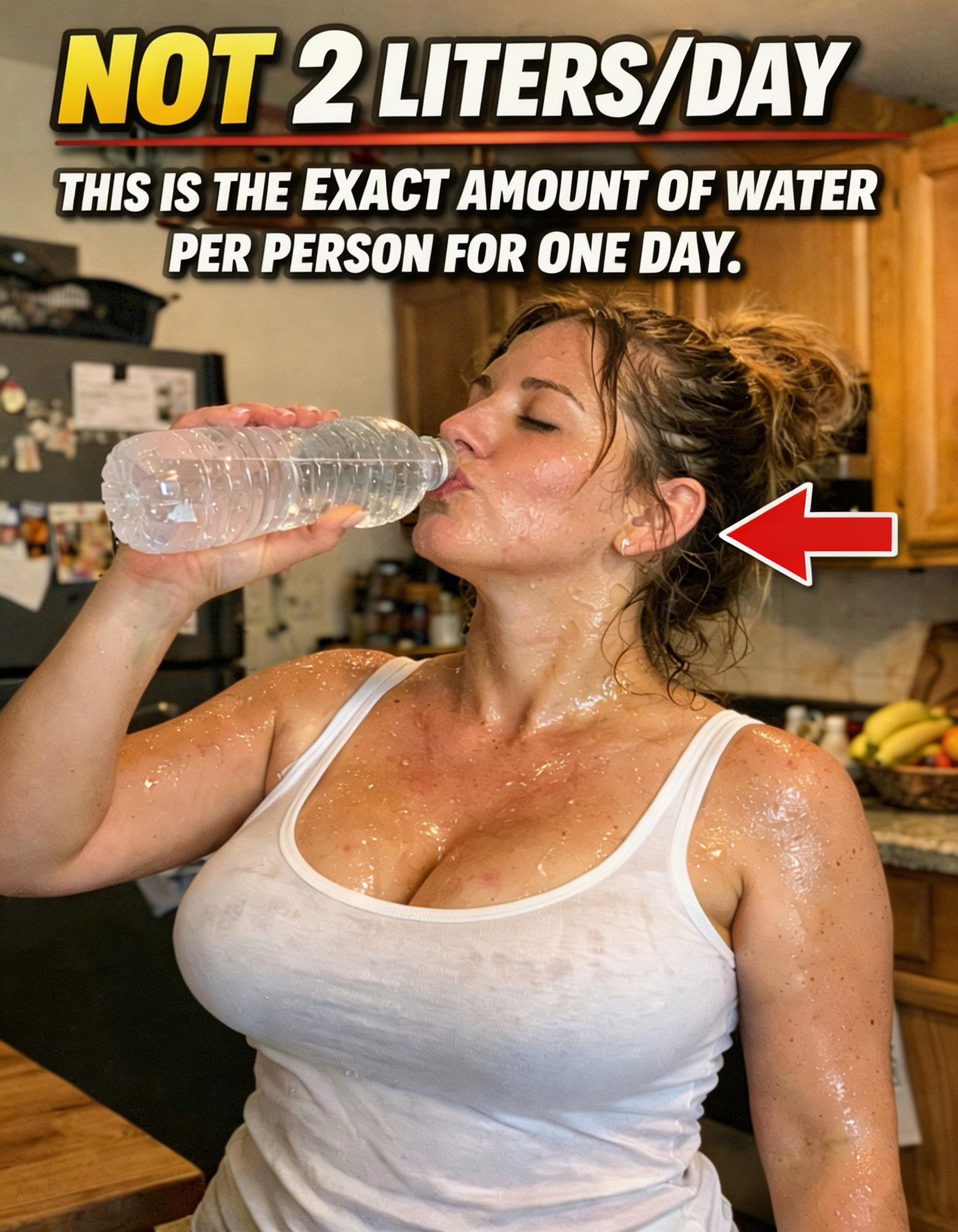 How much water is enough for each person’s body?