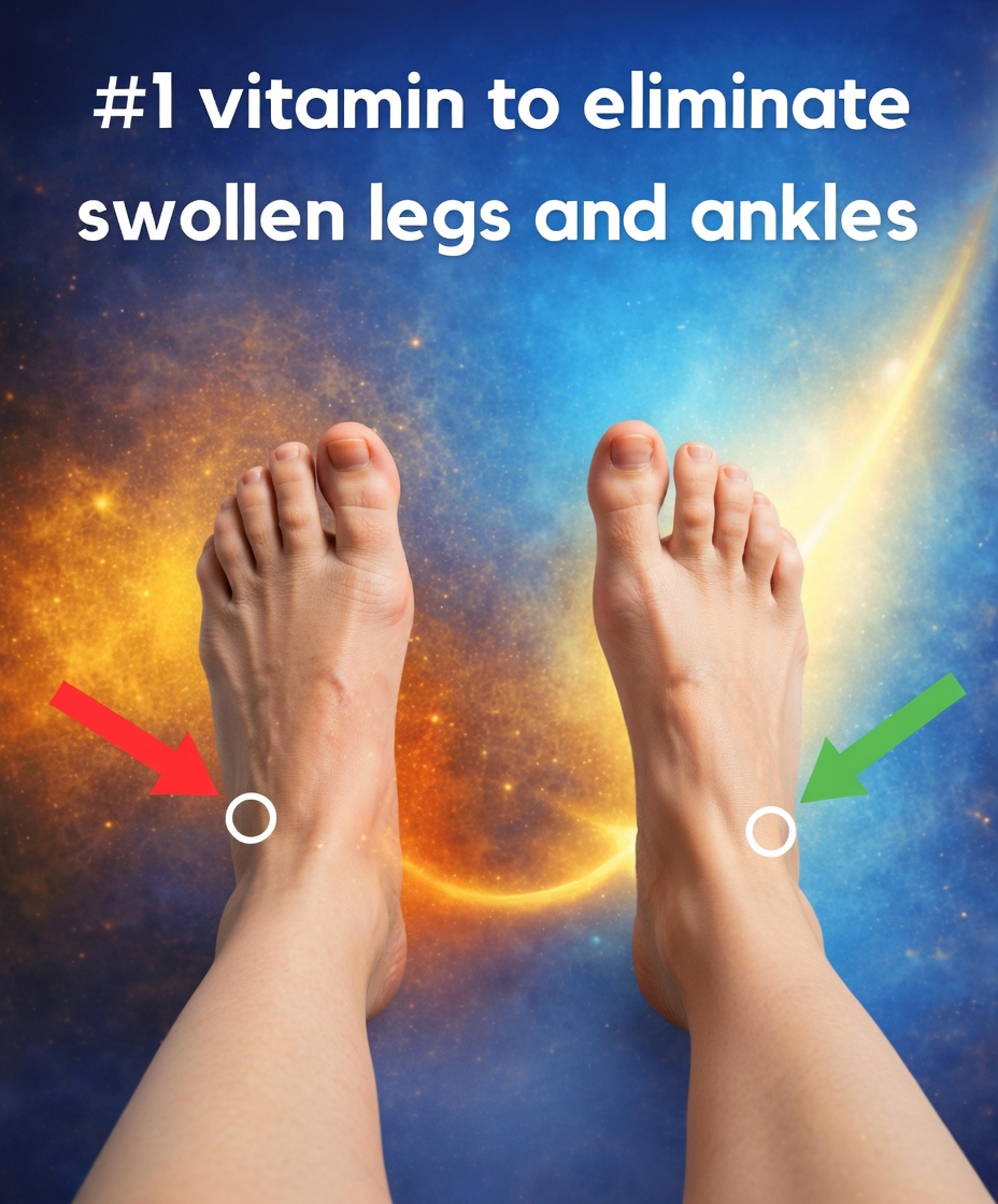 #1 Vitamin to Eliminate Swollen Legs and Ankles