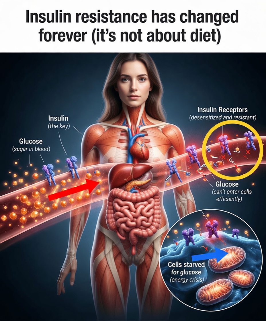 Insulin resistance has changed forever (it’s not about diet)