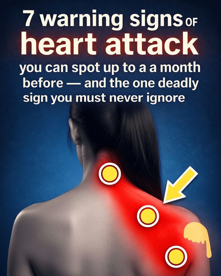 7 warning signs of a heart attack you can spot up to a month before — and the one deadly sign you must never ignore