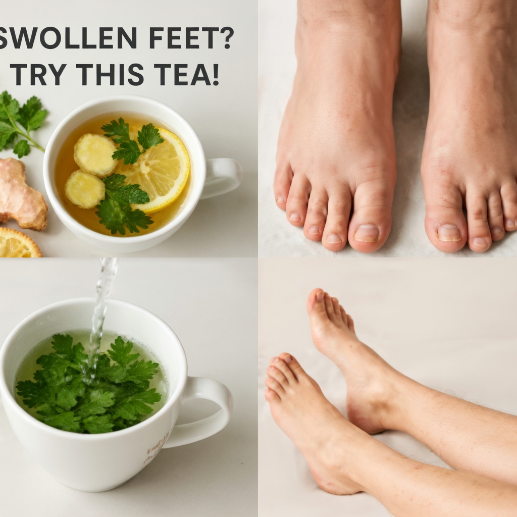 Swollen Legs Getting You Down? This Parsley Tea Might Be the Everyday Support You’ve Been Looking For