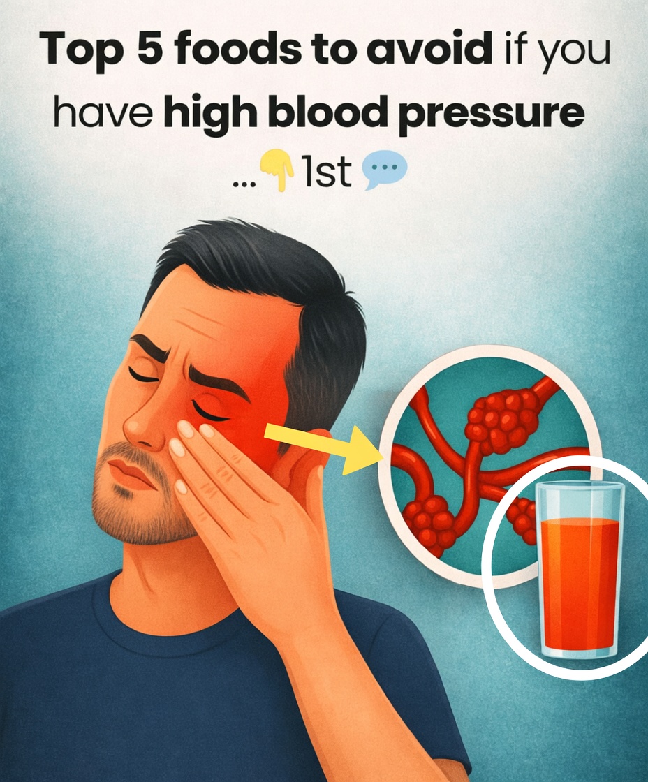 Top 5 foods to avoid if you have high blood pressure