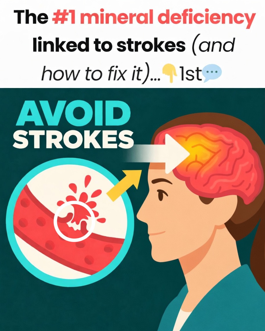 The #1 mineral deficiency linked to strokes (and how to fix it)