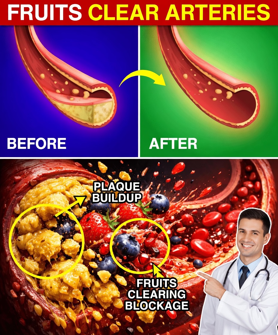 What Are the Best Fruits to Clean Your Blood Vessels and Keep Your Heart Healthy Every Day?