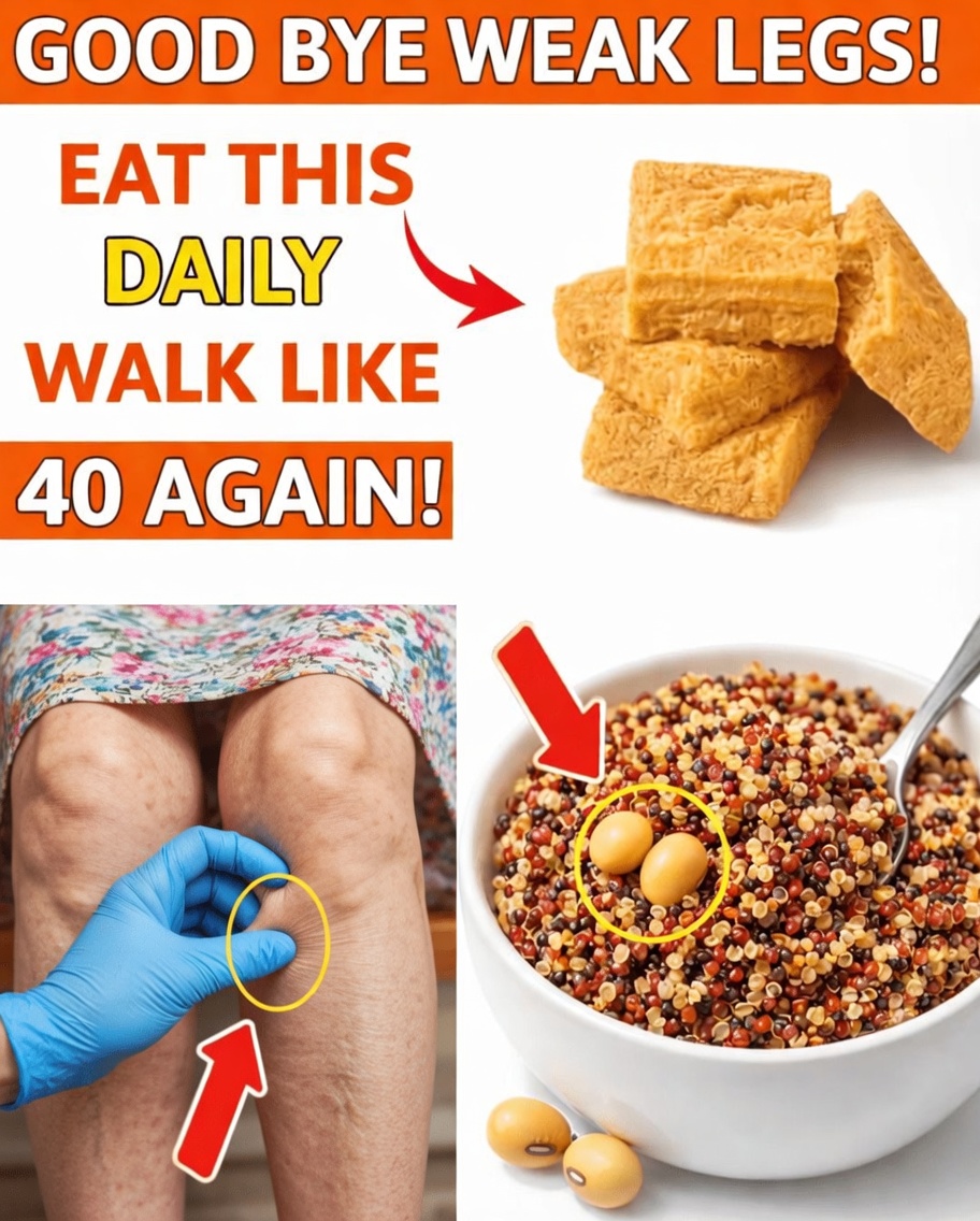 Want STRONGER Legs Even After 80? Eat THIS Every Day (Senior Health Tips)
