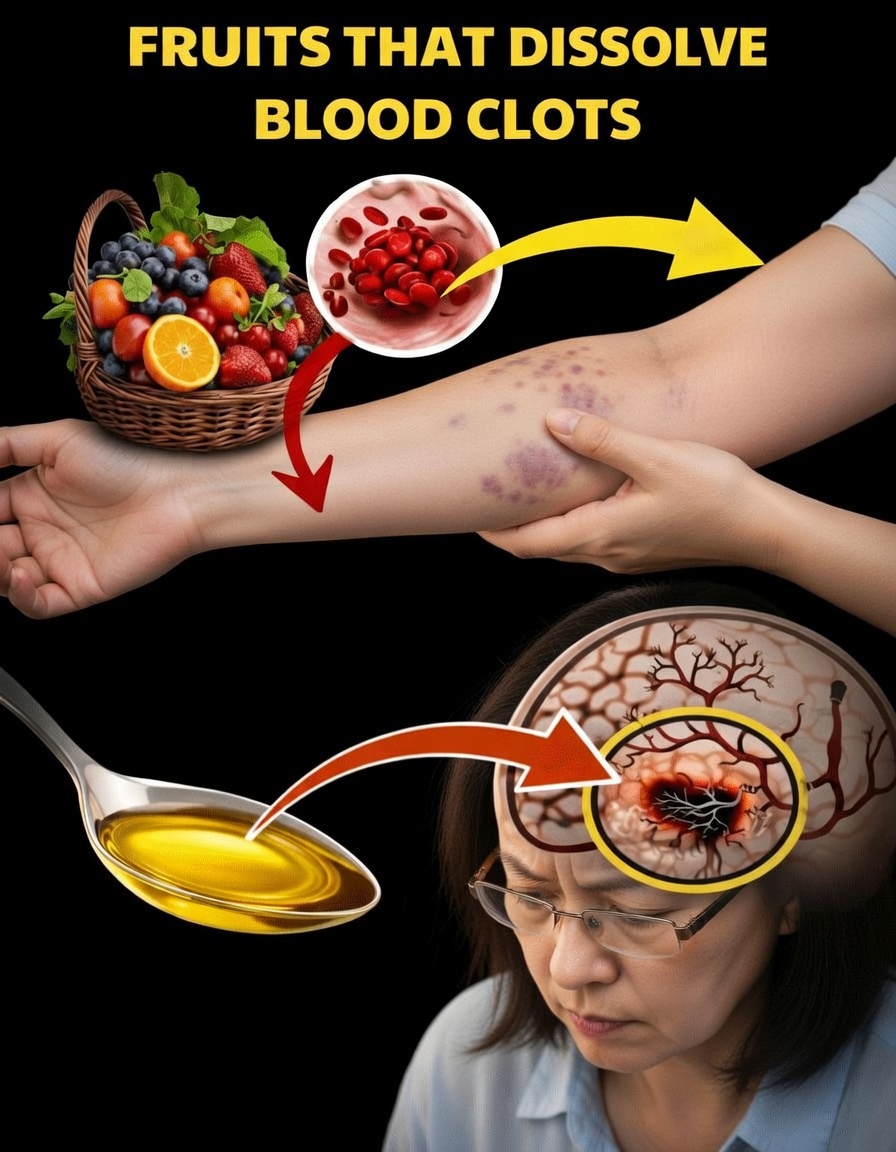 Top 8 Fruits That May Help Support Your Body’s Natural Blood Clot Management