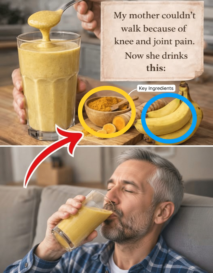 My Mother Couldn’t Walk Because of Bone and Knee Pain – The Simple Daily Recipe That Supported Her Mobility