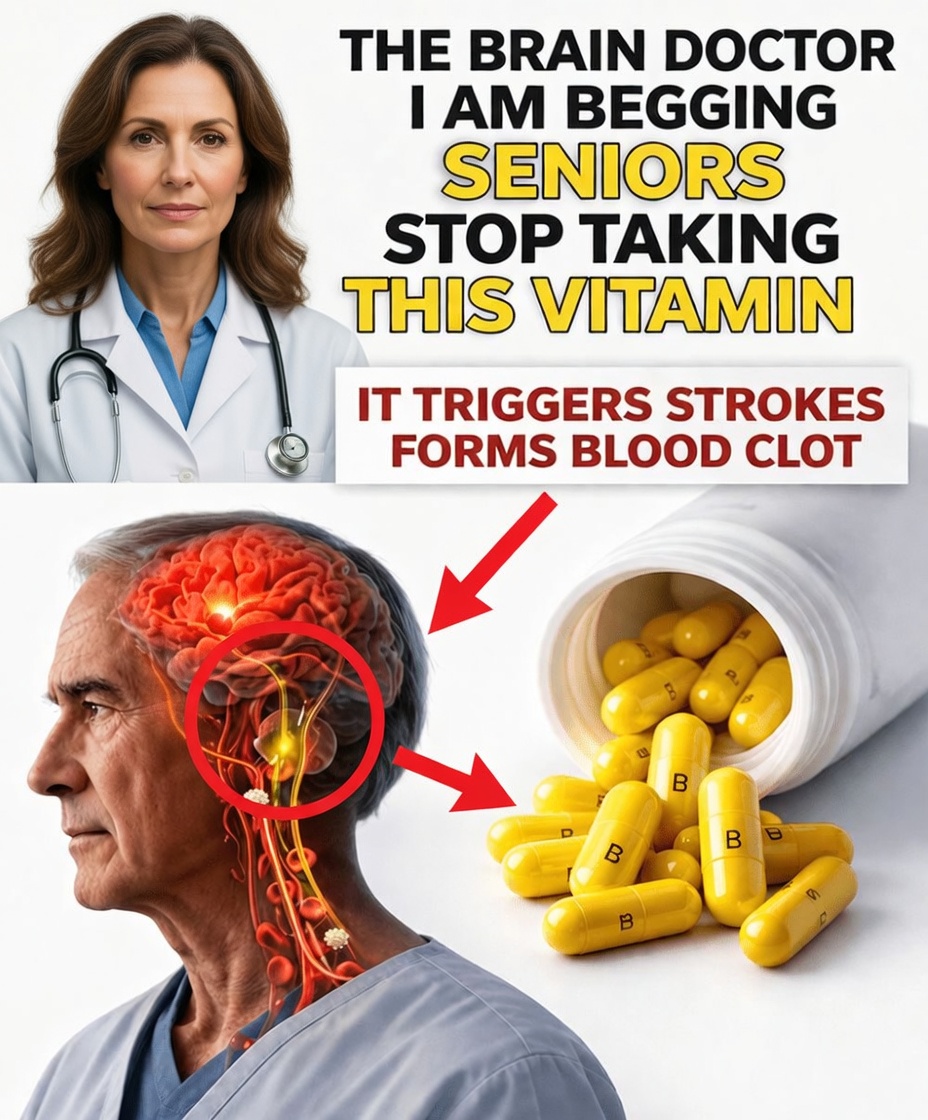 As a Brain Doctor, I’m Shocked: This Vitamin Raises Stroke Risk Overnight for Seniors