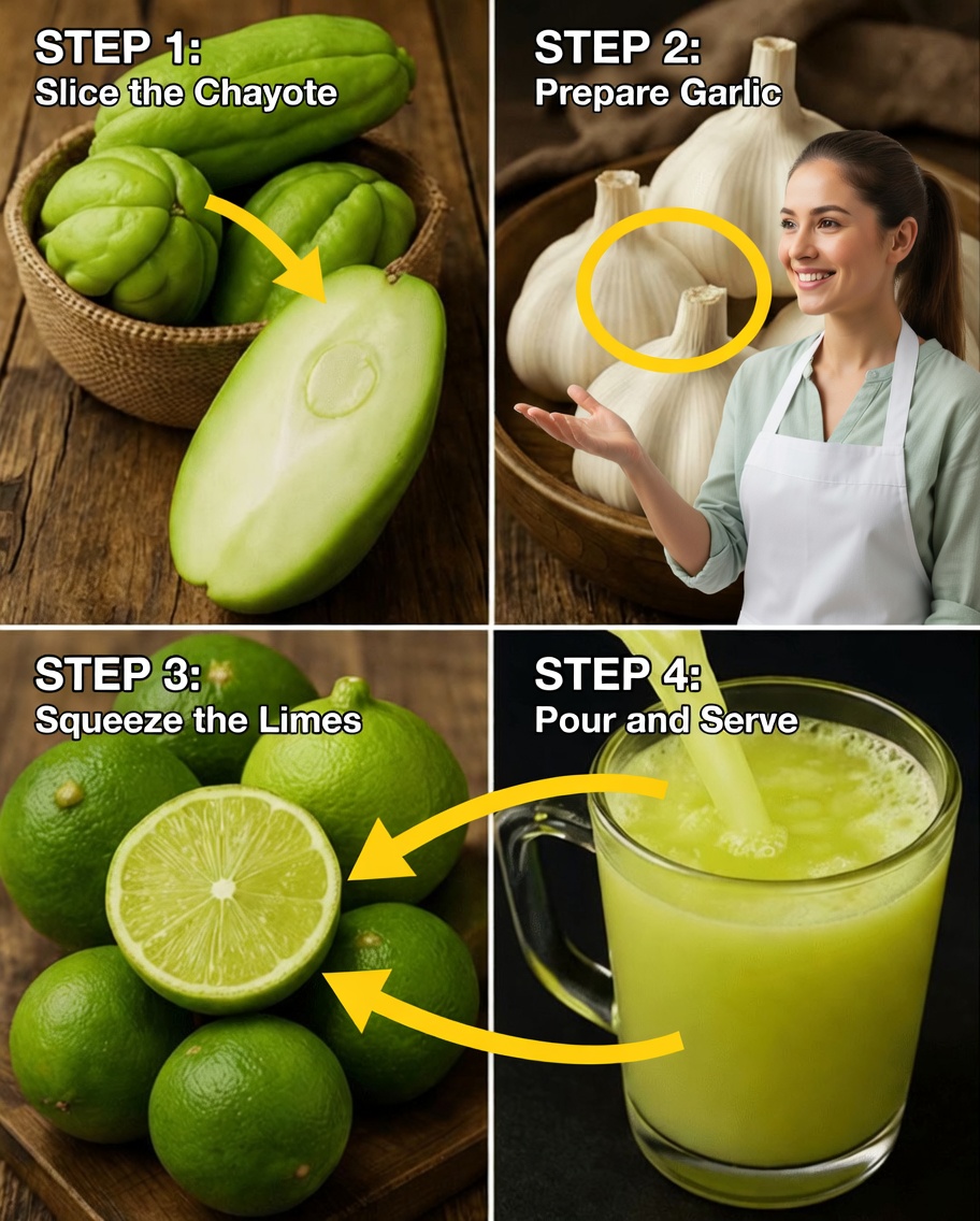 Forget the Pharmacy Pills — Chayote Naturally Heals Knee Pain, Swollen Feet, High Blood Pressure, Cholesterol, Poor Circulation, and Anemia