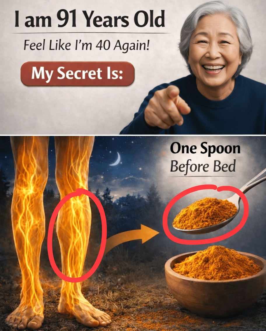 For Seniors: Eat This Before Bed to Help Boost Blood Flow and Improve Circulation in Your Legs and Feet (Up to 24 Hours)