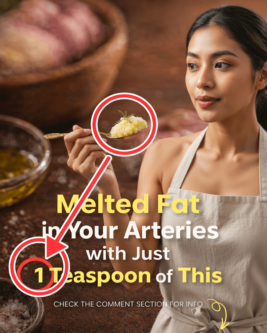Just 1 teaspoon of this can combat the fat buildup in your blood vessels