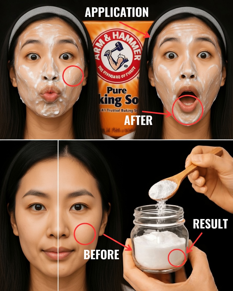 Discover the Secret to Youthful Skin: Homemade Baking Soda Cream Unveiled – Glow Like 35 at 65