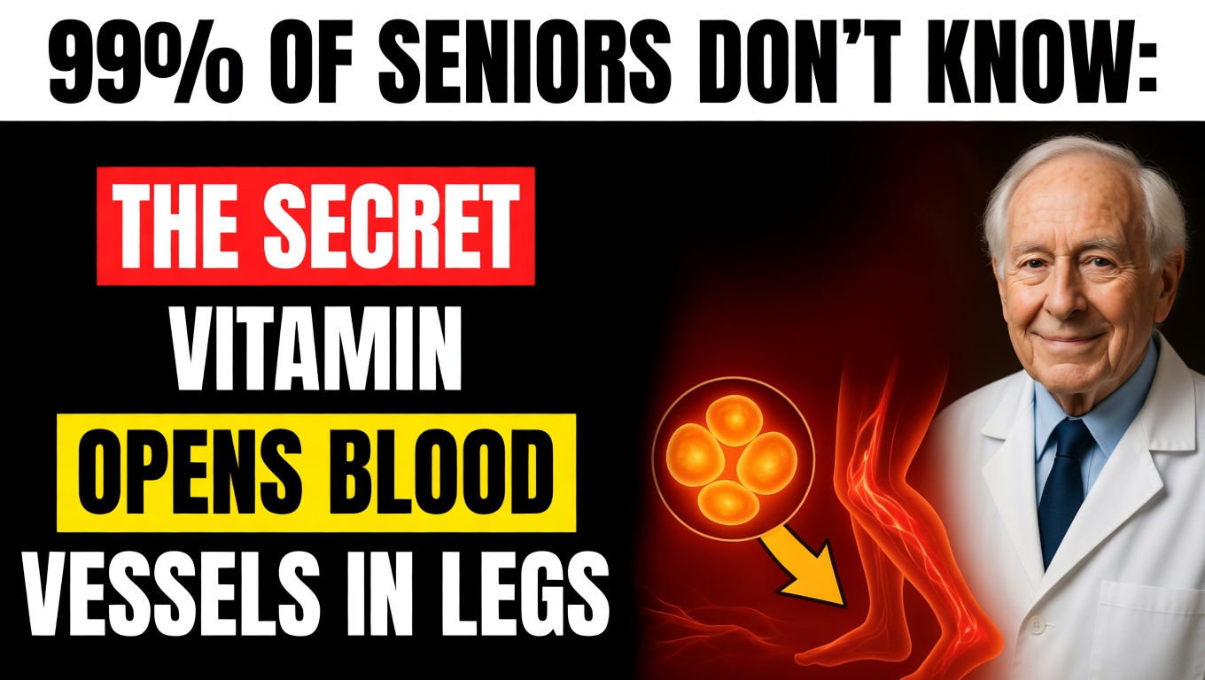 Top 3 Vitamins to STOP Cramps & That Restore Leg Strength in Seniors: Strengthen Your Legs!